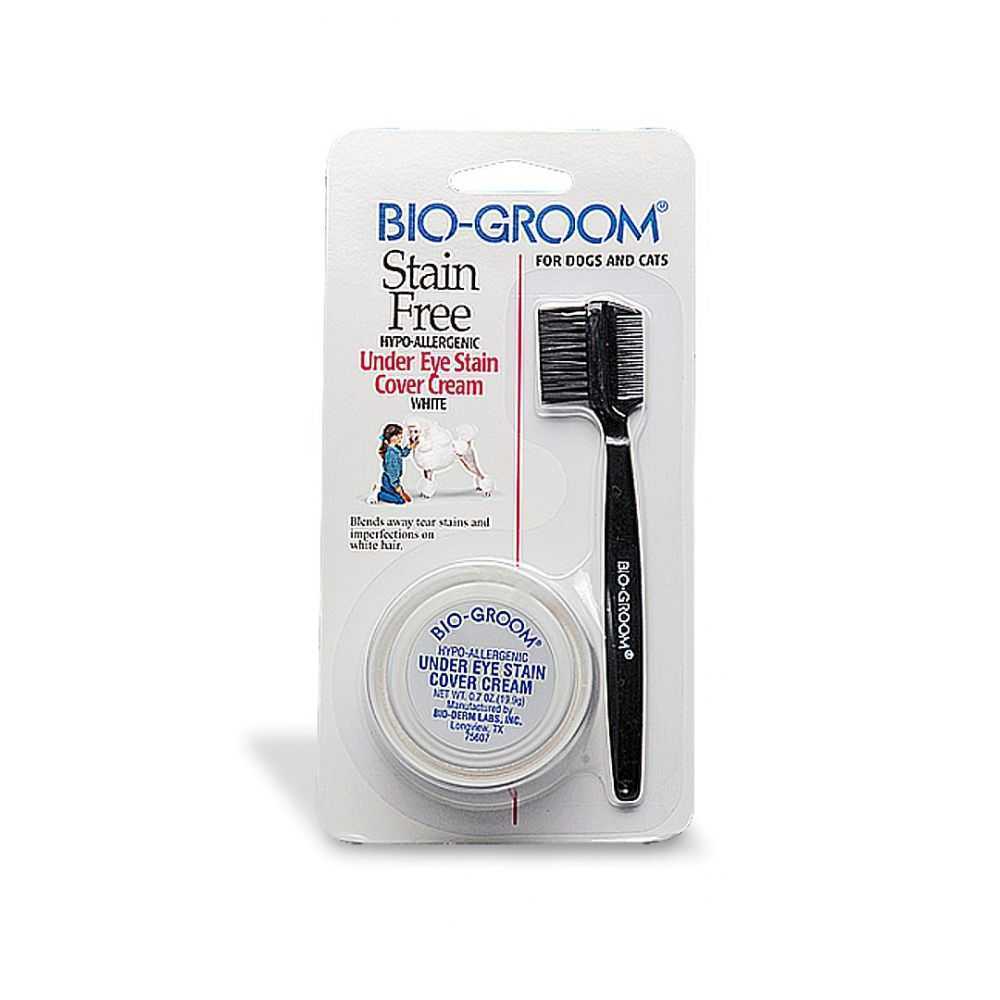 Bio-groom Stain Free - kremas, šalinantis dėmes po akimis šunims, 19.9gr