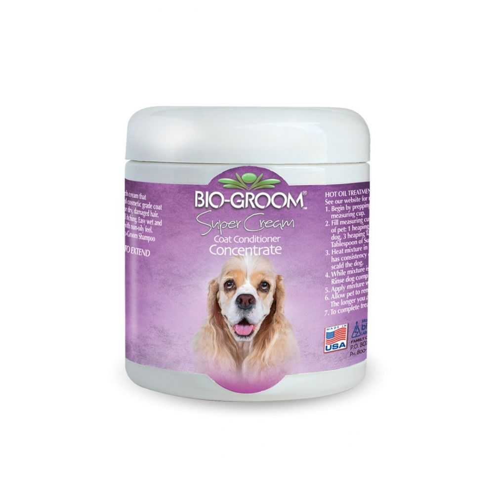 Bio-groom Super Cream - kondicionuojantis kailio kremas šunims ir katėms, 227ml