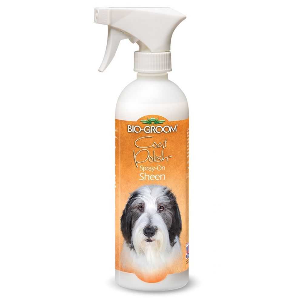 Bio-groom Coat Polish purškiamas blizgesys šunims ir katėms, 473ml