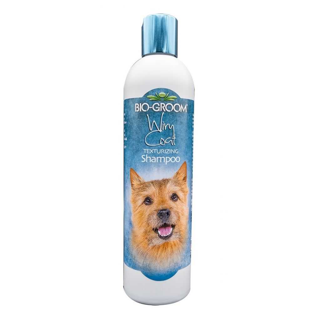 Bio-groom Wiry Coat -  šampūnas šunims ir katėms šiukščiam kailiui, 355ml