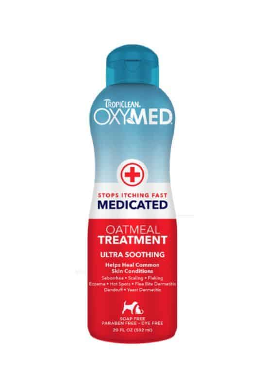 TROPICLEAN OXYMED MEDICATED - gydomoji skalavimo priemonė, 592ml