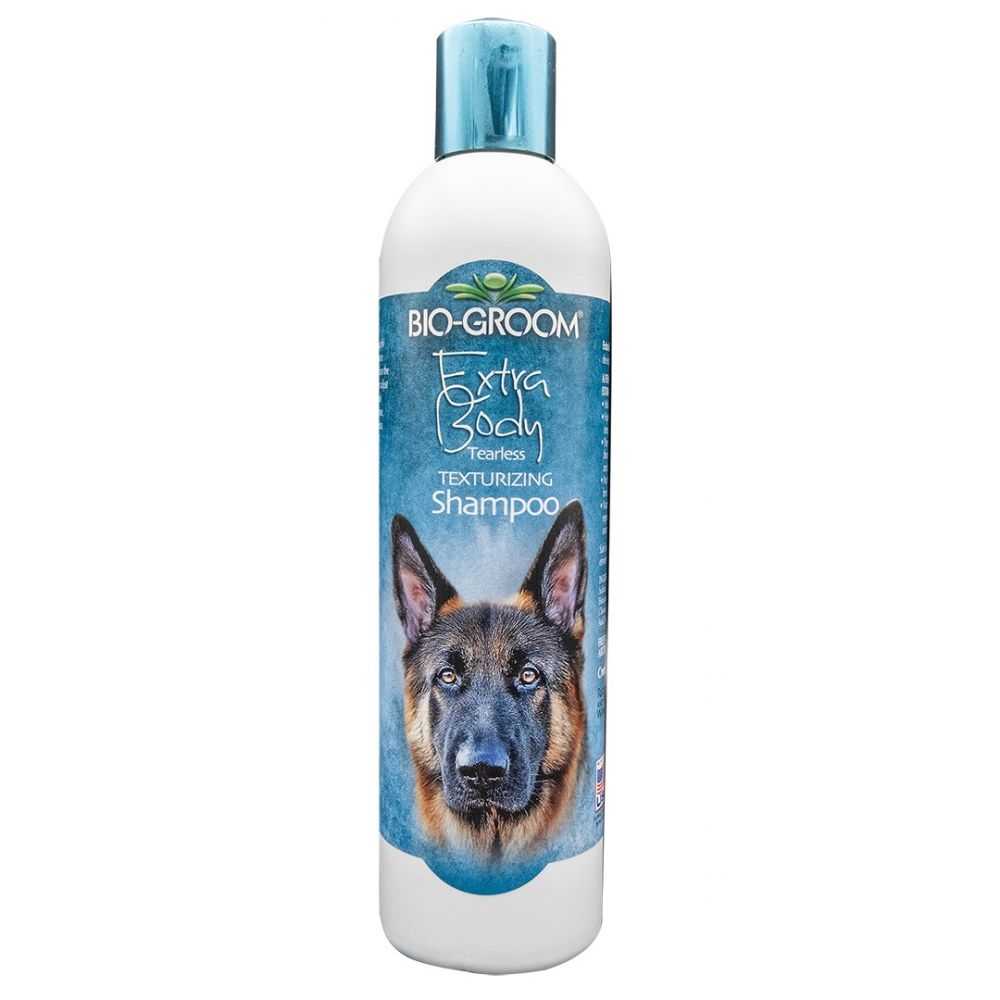 Bio-groom Extra Body - tekstūrą, apimties suteikiantis šampūnas šunims ir katėms, 355ml