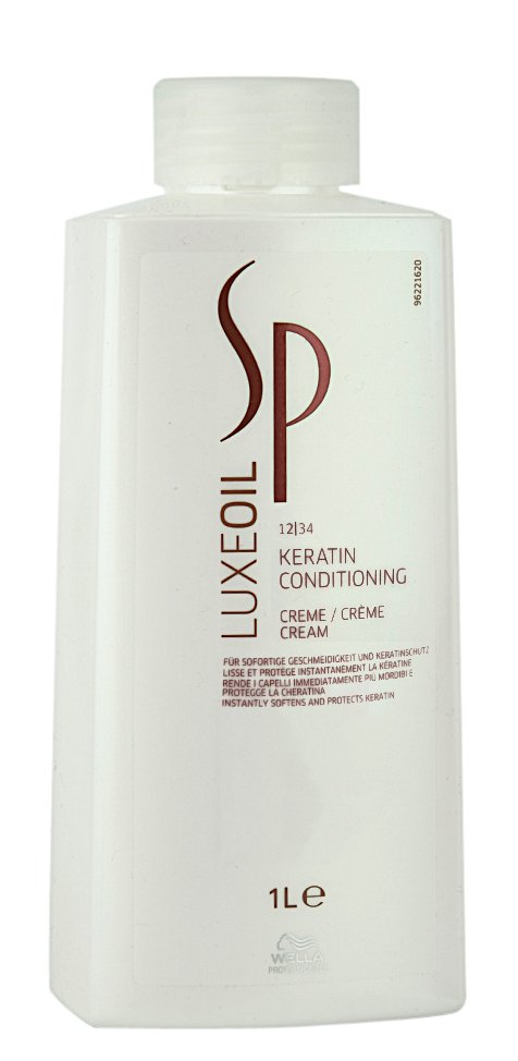 Keratiną atstatantis kondicionierius Wella SP LuxOil Keratin Conditioning Cream 1000 ml