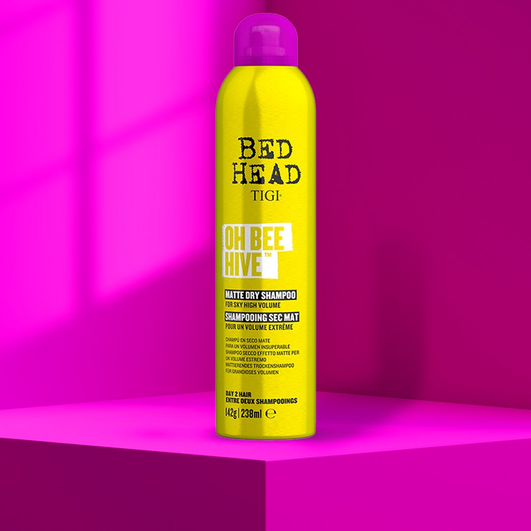 NEMOKAMAS PRISTATYMAS Tigi Bed Head Oh Bee Hive Sausas šampūnas Moterims 238 ml