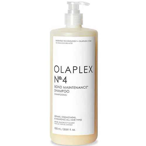 NEMOKAMAS PRISTATYMAS Atkuriamasis šampūnas Olaplex Bond Maintenance No.4 1000 ml