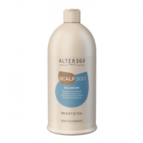 Alter Ego Italy Pure Balancing Shampoo Balansuojamasis plaukų šampūnas nuo pleiskanų ir greito riebalavimosi, 950ml
