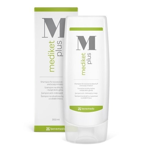 Mediket Plus Excessive Anti-Dandruff Shampoo Dermatologinis šampūnas nuo pleiskanų, 200ml