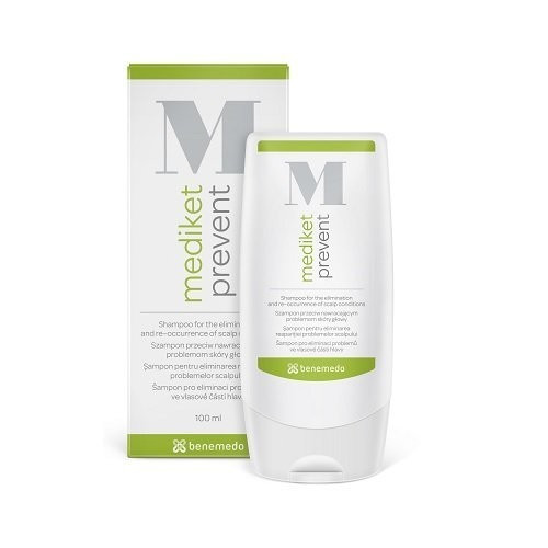 Mediket Prevent Anti-Dandruff Hair Shampoo Dermatologinis šampūnas nuo pleiskanų, 100ml