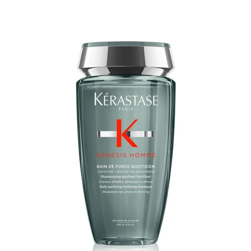 Kérastase Genesis Homme Bain De Force Quotidien Kasdienis valomasis šampūnas vyrams, 250ml