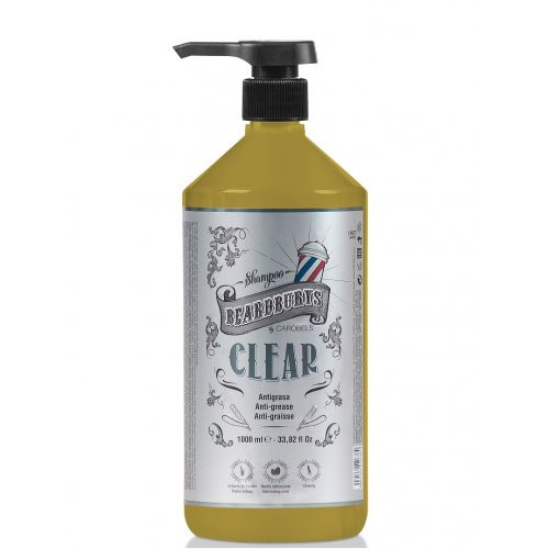 Beardburys Clear Shampoo Giliai valantis plaukų šampūnas, 1000ml