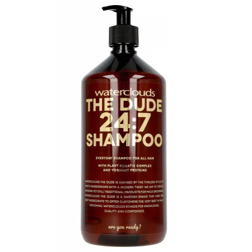 Waterclouds The Dude 24:7 Shampoo Kasdienis plaukų šampūnas, 1000ml