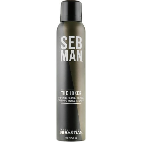 Sebastian Professional SEB MAN The Joker Sausas plaukus tankinantis šampūnas 3-in-1, 180ml