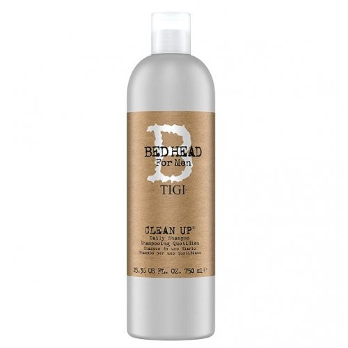 Tigi Bed Head For Men Clean Up Daily Shampoo Plaukų šampūnas kasdieniam naudojimui, 750ml