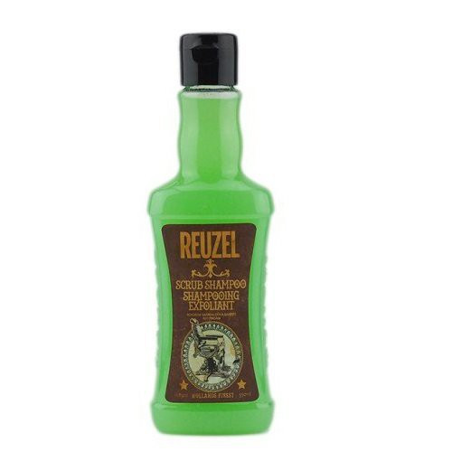 Reuzel Scrub Shampoo Stipriai plaunantis plaukų šampūnas vyrams, 350ml