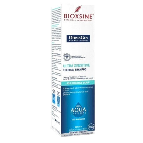 BIOXSINE DG AQUA THERMAL  Ultra Sensitive šampūnas jautriai galvos odai odai 300ml