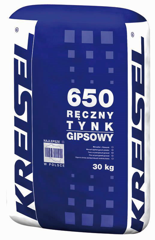 Gipsinis tinkas KREISEL 650, 25 kg