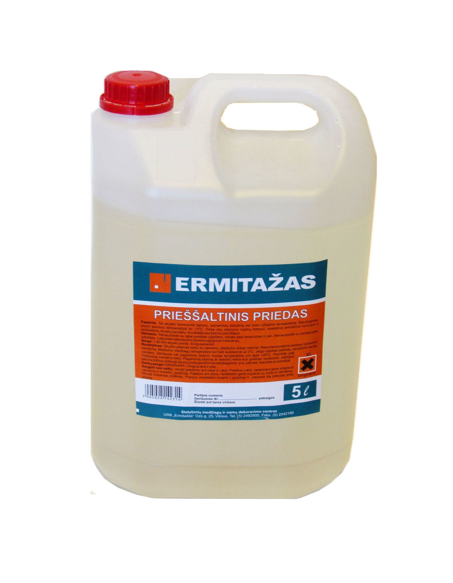 Prieššaltinis priedas ERMITAŽAS, 5 l