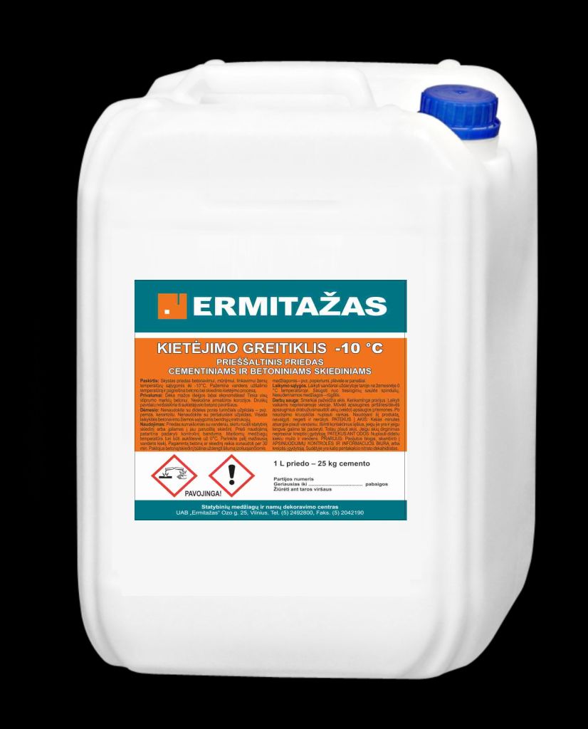 Prieššaltinis priedas ERMITAŽAS, 10 l