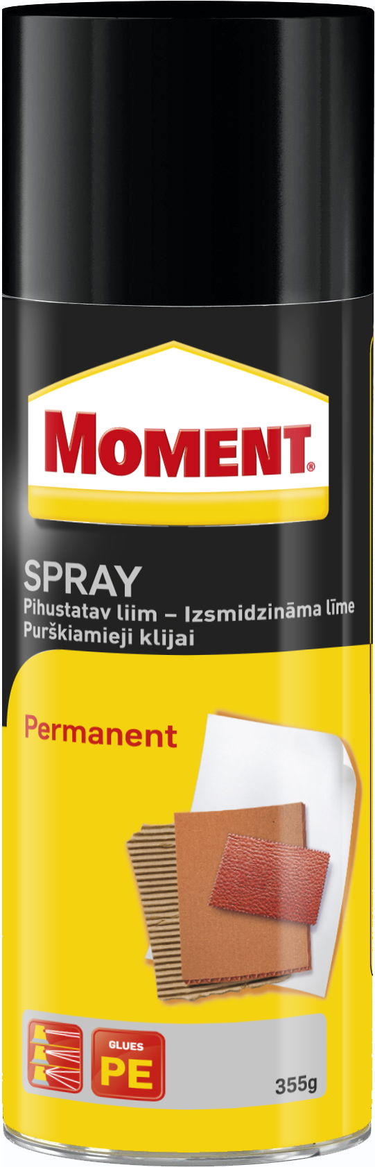 Purškiamieji klijai MOMENT/ PATTEX POWER SPRAY, 400 ml