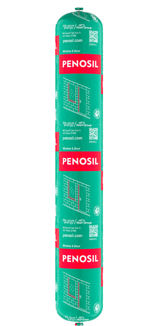 Išorinė tepama mastika PENOSIL AIRTIGHT MEMBRANE 704, pilkos sp., 600 ml