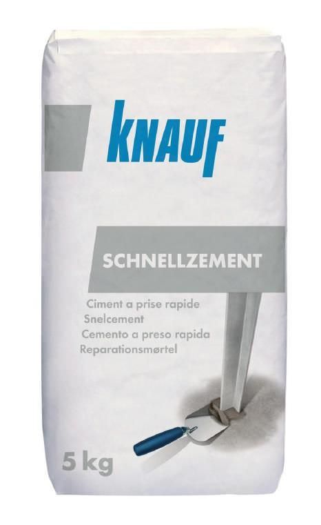 Greitai kietėjantis cementas KNAUF SCHNELLZEMENT, 5 kg