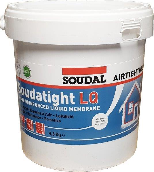 Garo izoliacinė mastika SOUDAL SOUDATIGHT LQ, juodos sp., 4,5 kg