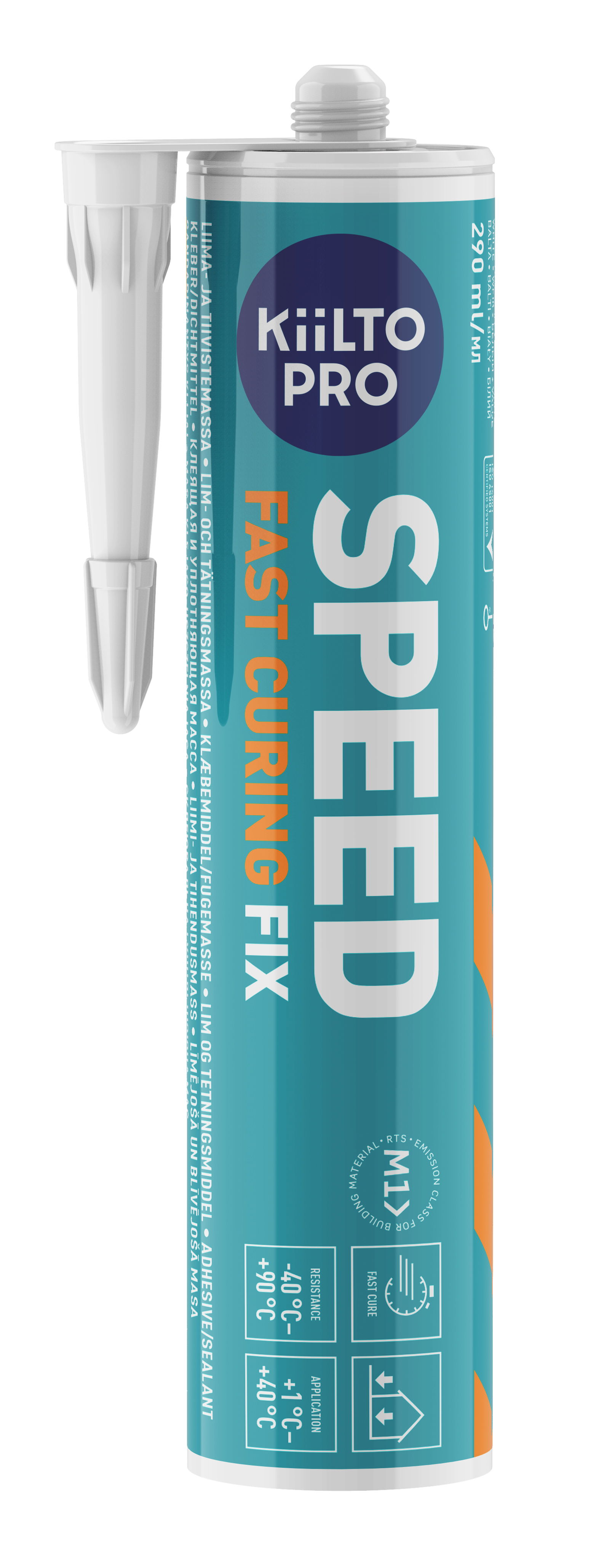 Montažiniai klijai KIILTO PRO SPEED, 290 ml