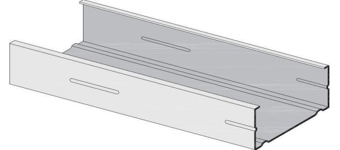 Vertikalus pertvarų profiliuotis KNAUF, CW 100 x 50 x 3000 mm