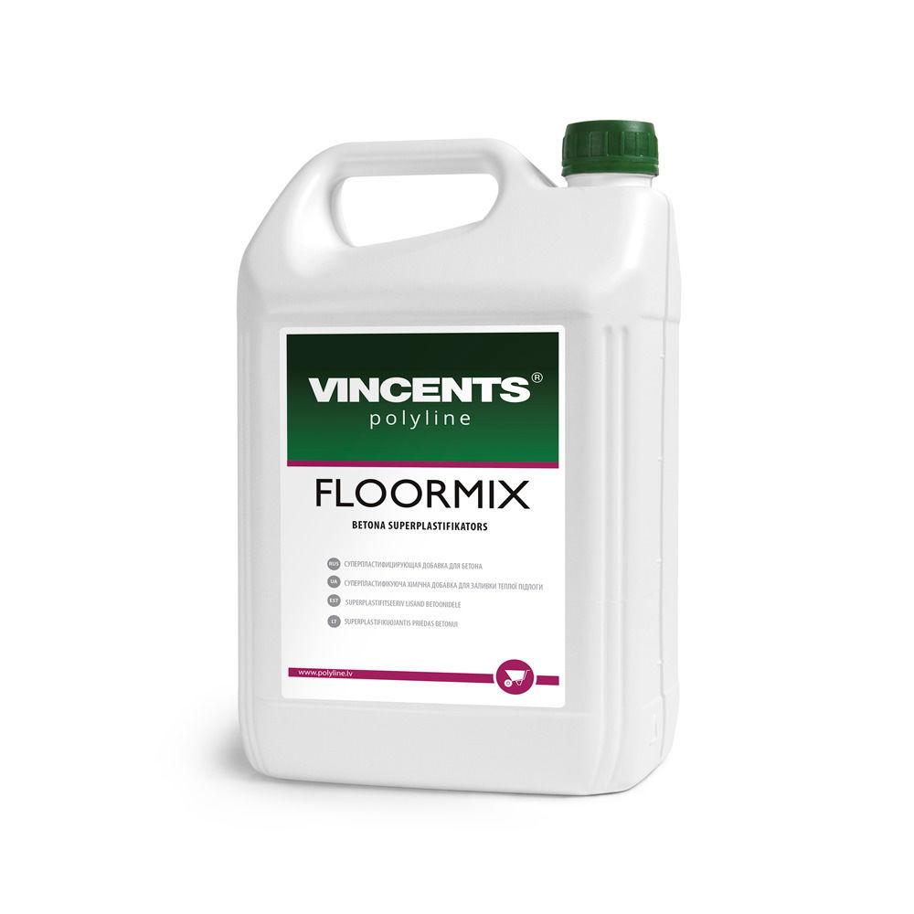 Plastifikatorius VINCENTS FLOORMIX, 5 l