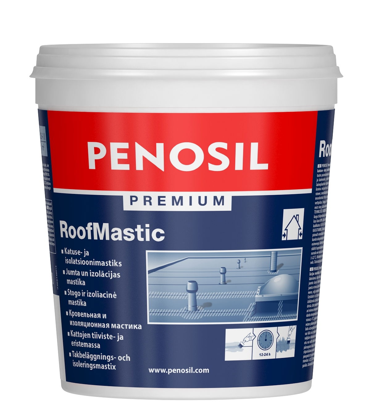 Stogų mastika PENOSIL PREMIUM ROOFMASTIC, pilkos sp., 1 l