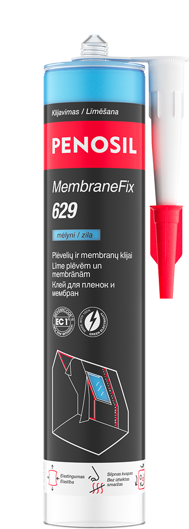 Akriliniai plėvelių klijai PENOSIL MEMBRANE FIX 629, 290 ml