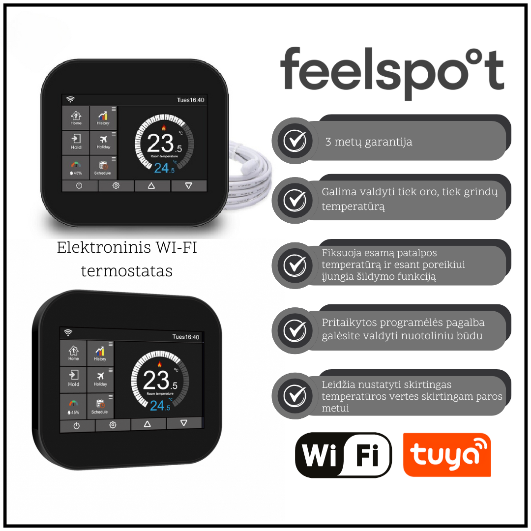 WTH07.36WIFI  termoreguliatorius  sp juoda