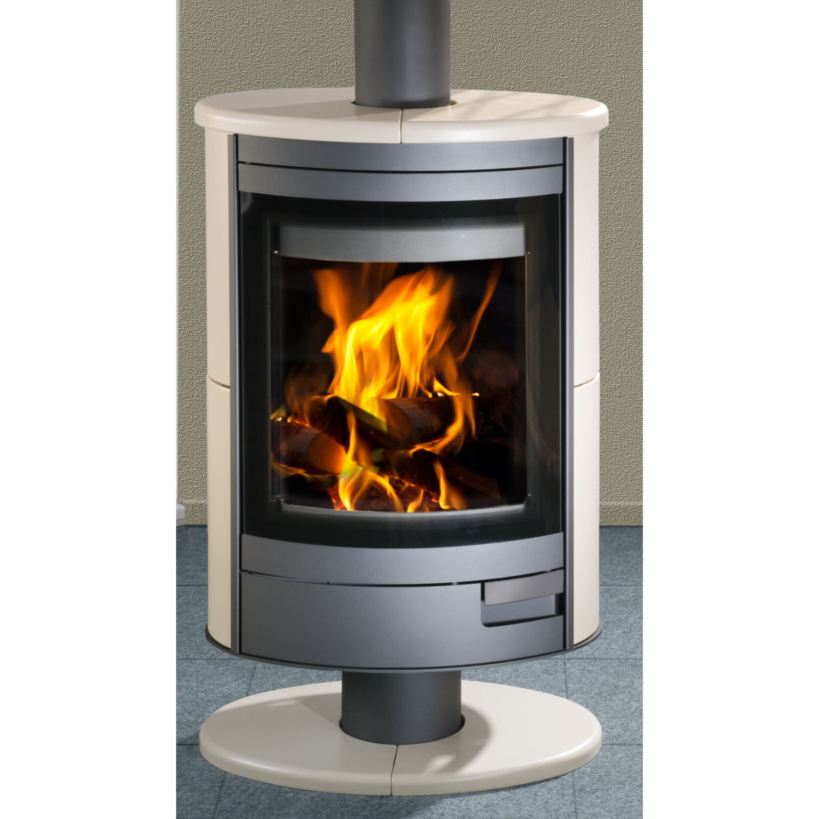 Plieninė krosnelė STROMBOLI N02 su keramika (sp.92360)