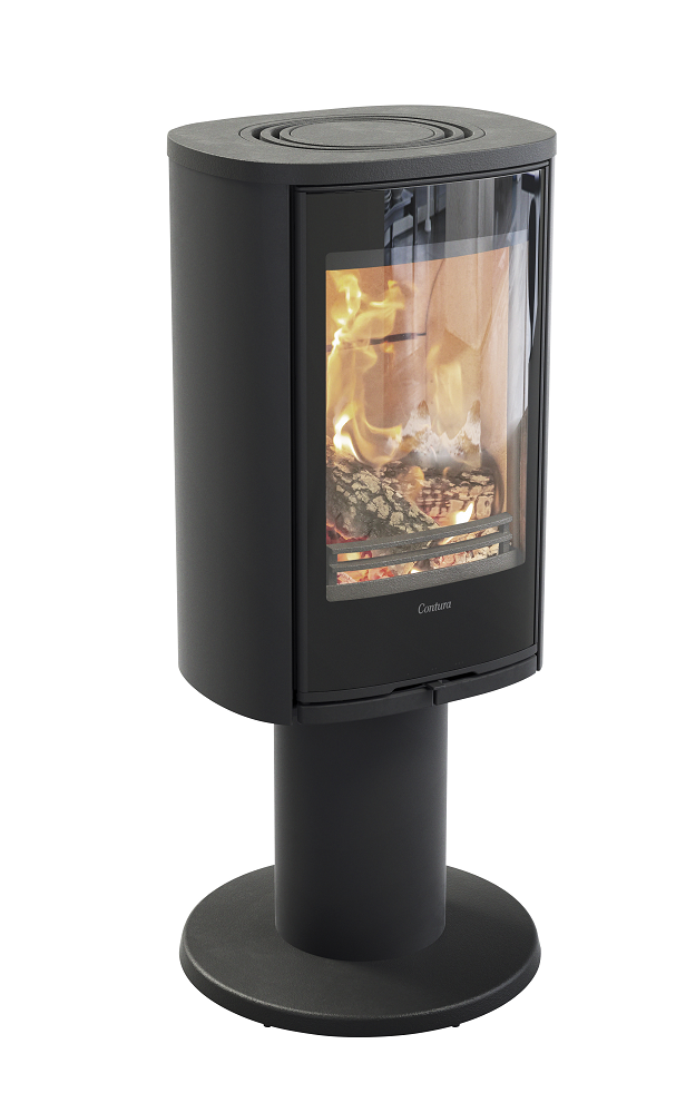 Krosnelė CONTURA C870G:1 Style, korpusas juodos spalvos, kompl (998493, 998662)