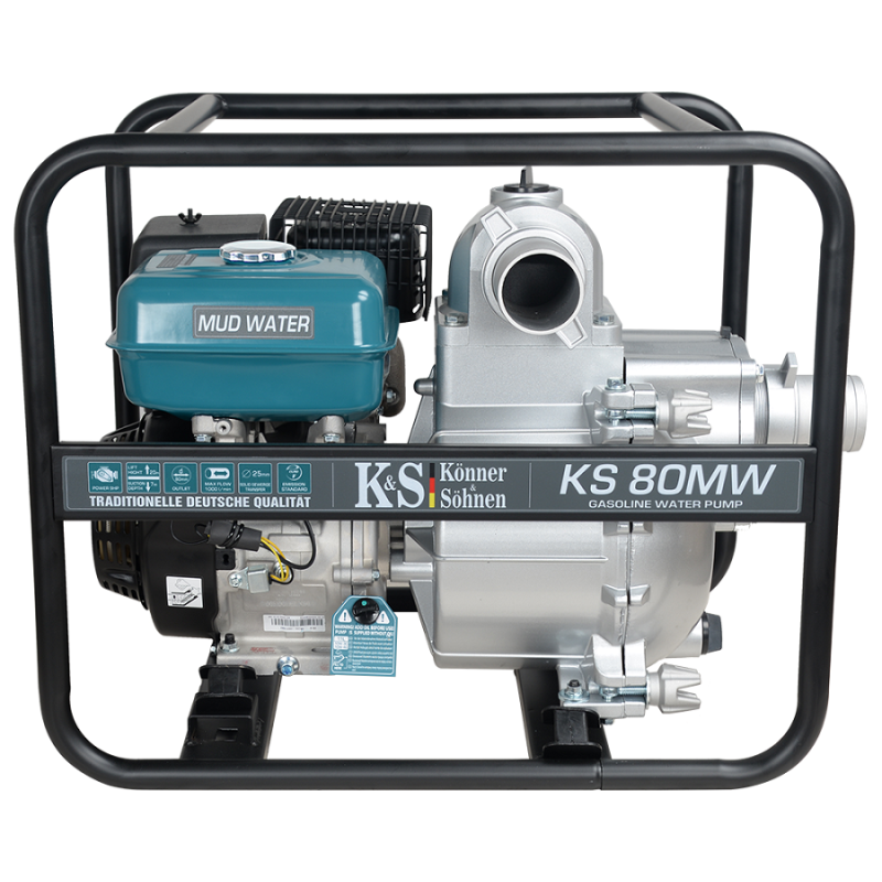 KS80MW KÖNNER - SÖHNEN SPRINALINIS DURŲ VANDENS siurblys KS 80MW 1000 l/min