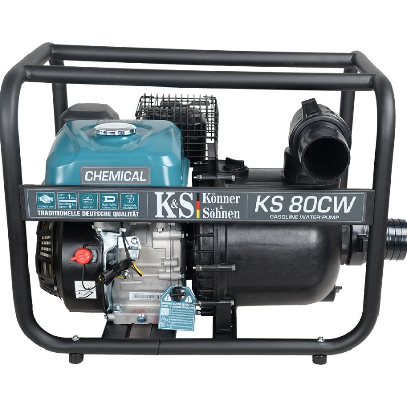 KS80CW KÖNNER - SÖHNEN CHEMIKALIJŲ KOMBUSTACINIS siurblys KS 80CW 1000 l/min