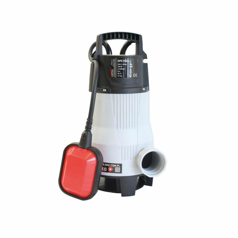 NAC NEŠVARAUS VANDENS SIURBLYS.  750W SPE75D-L