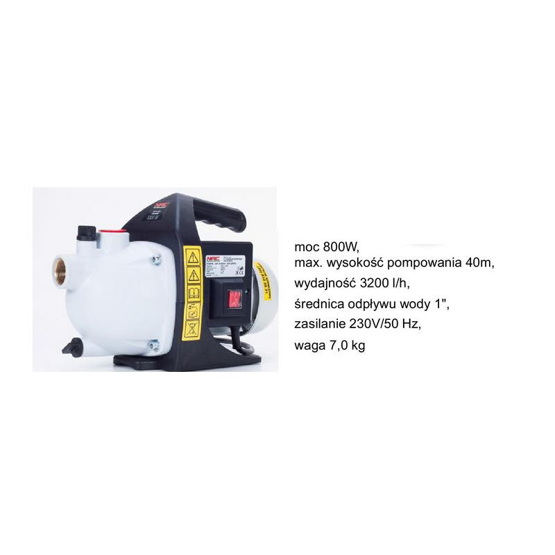 NAC SODO SIURBLYS 800W GPE80-K