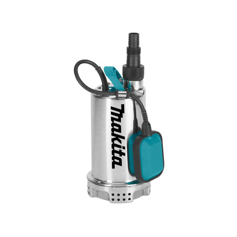 MAKITA švaraus vandens siurblys su plautuve 1100W 250 l/min INOX PF1100