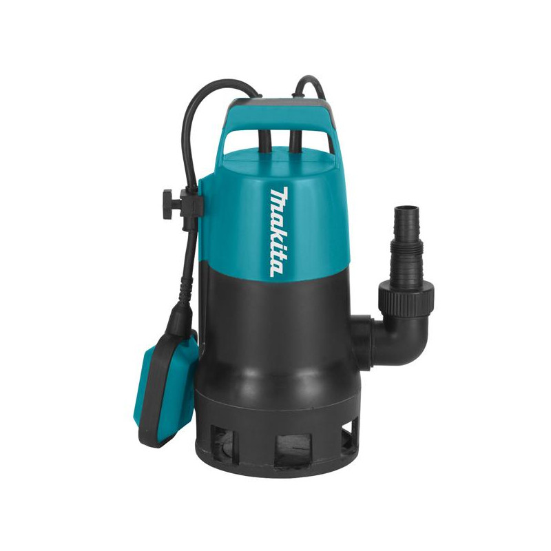 MAKITA nešvaraus vandens siurblys su plautuve 400W 140l/min PF0410