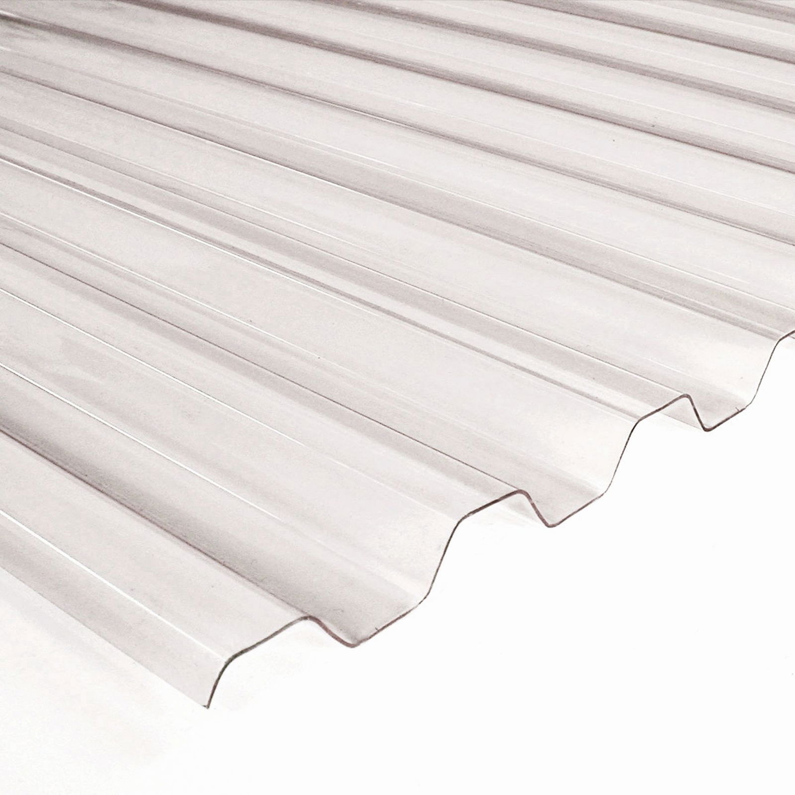 PVC lakštas GUTTAGLISS, trapecija, bronzos sp., 900 x 3000 mm