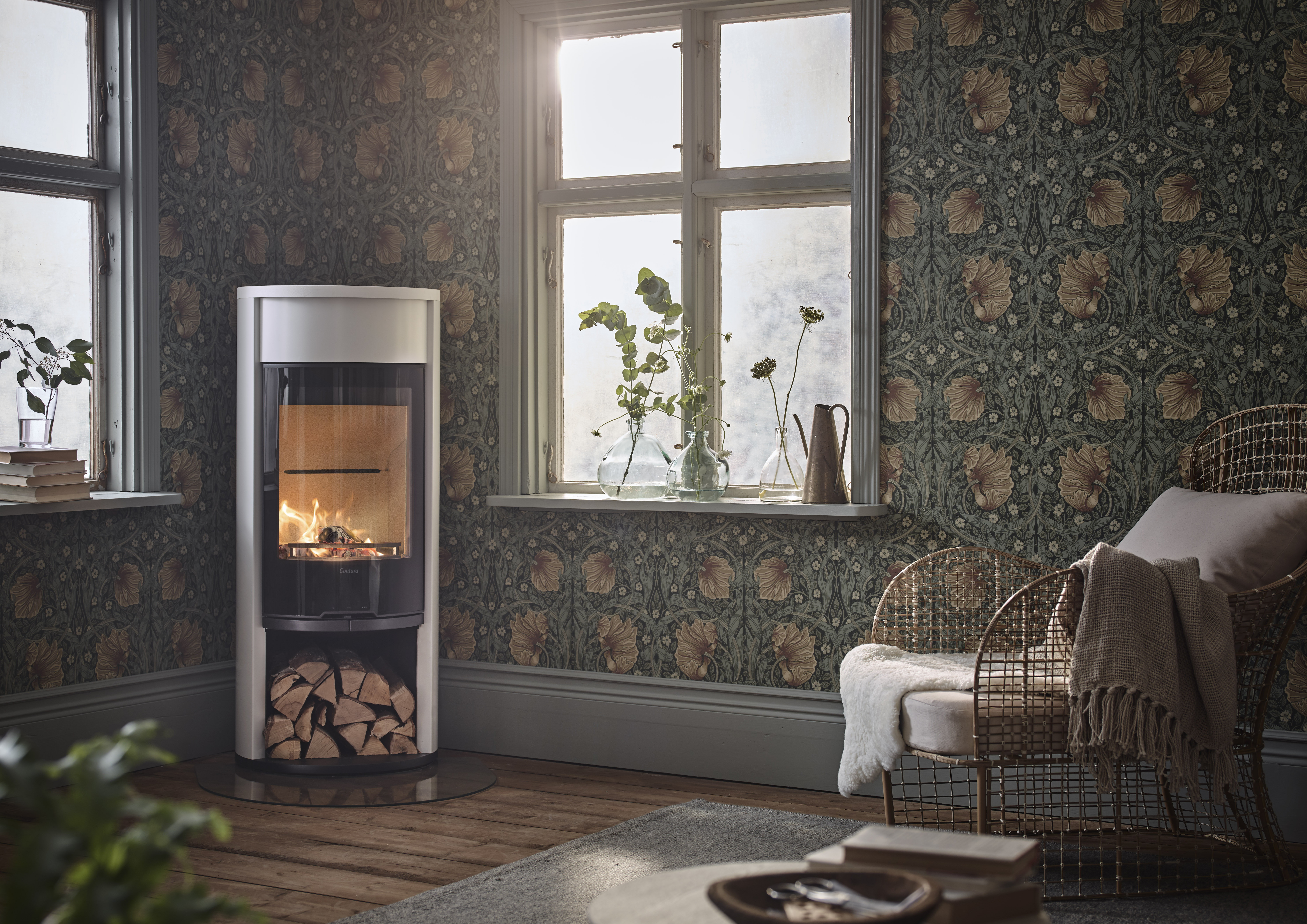 Krosnelė CONTURA C610G:4 Style, baltos spalvos (798403,398273,398270)