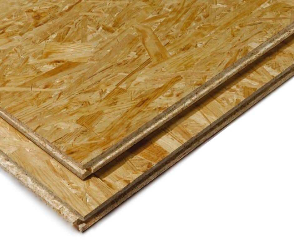 OSB TG4 plokštė, su išdroža iš keturių pusių, 25 x 625 x 2500 mm
