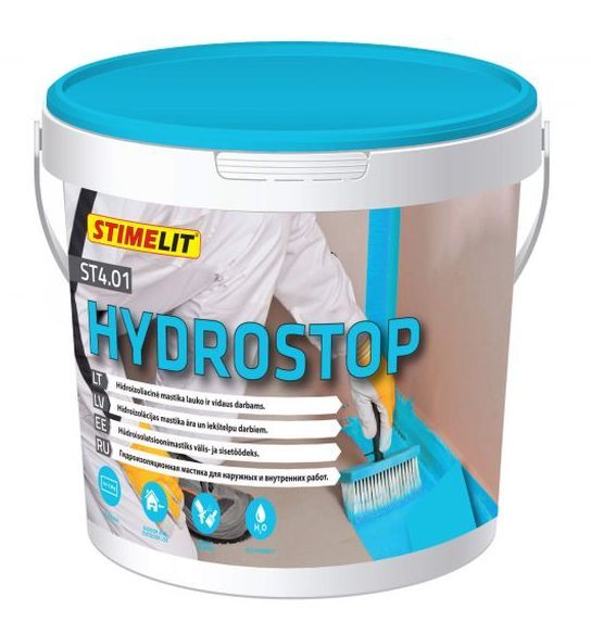 Hidroizoliacinė mastika STIMELIT ST4.01 HYDROSTOP, 4 kg