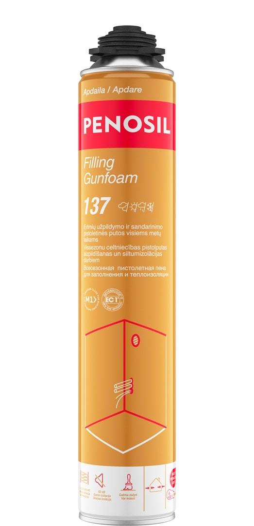 Pistoletinės montavimo putos PENOSIL Filling Gunfoam 137, 650 ml
