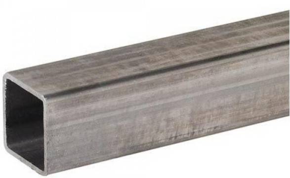 Vamzdžio profilis, kvadratinis, 2,0 x 20 x 20 mm, 2 m