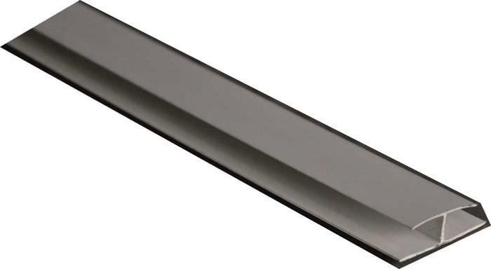 PVC profiliuotis P004-01-30, jungiamasis, pieno sp., 3 m, 1 vnt