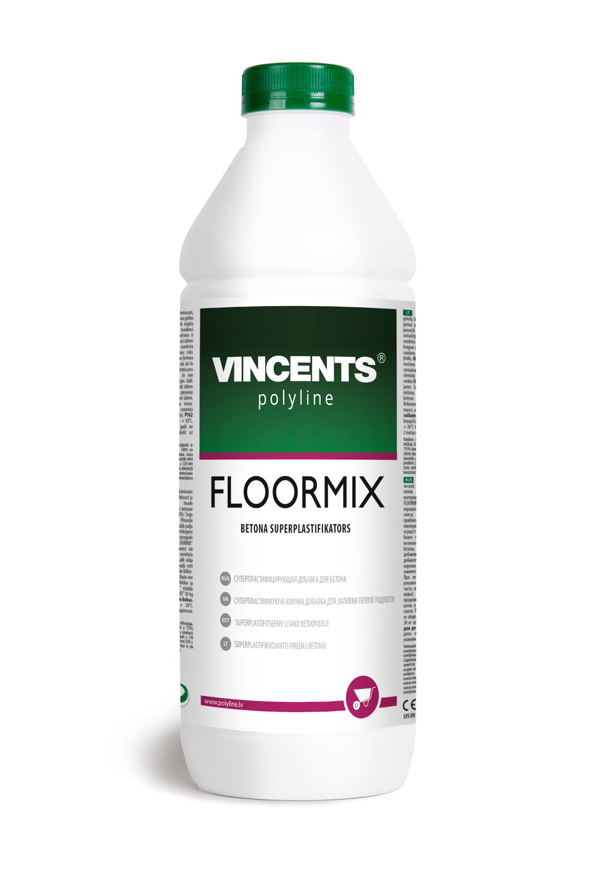 Plastifikatorius VINCENTS FLOORMIX, 1 l
