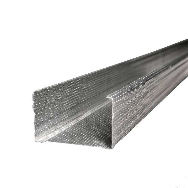 Vertikalus pertvarų profiliuotis KNAUF, CW 75 x 50 x 3000 mm