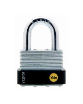 Pakabinama spyna YALE, 76,5 x 26,5 x 56 mm, 3 rakt., sidabro sp.